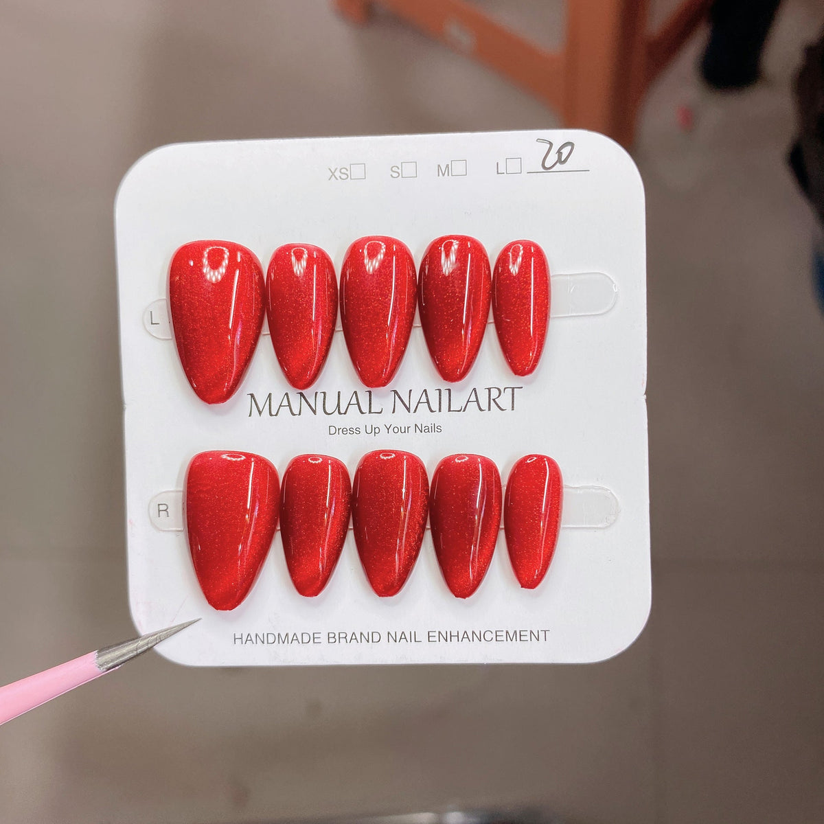 1026- Handmade press on nails fake nails removable