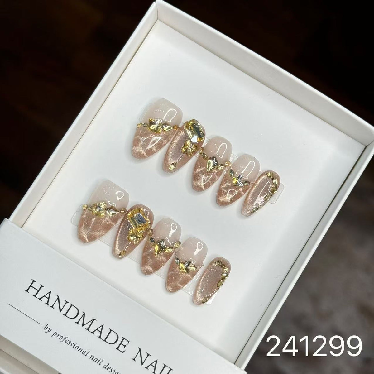 1031- Handmade press on nails fake nails removable