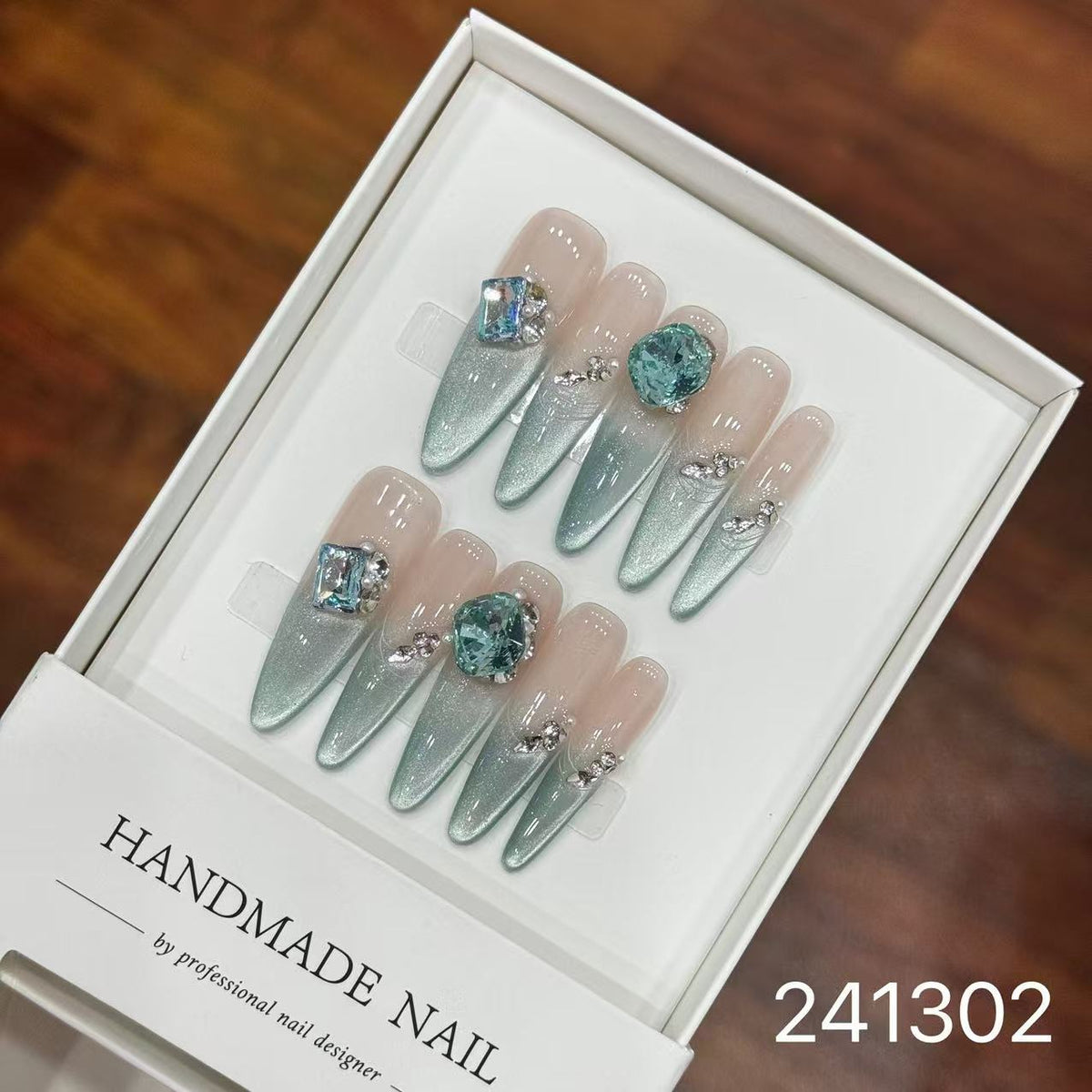 1029- Handmade press on nails fake nails removable