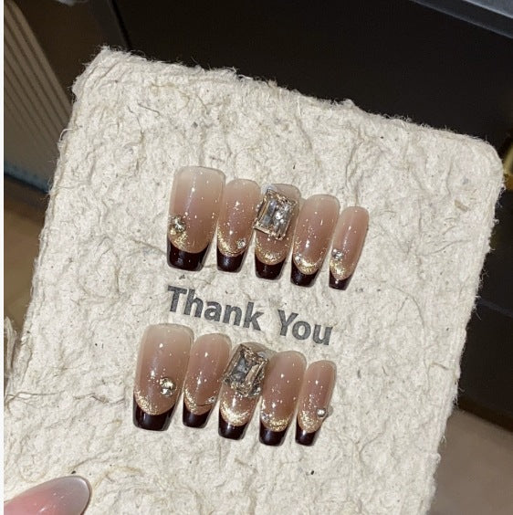 1035- Handmade press on nails fake nails removable