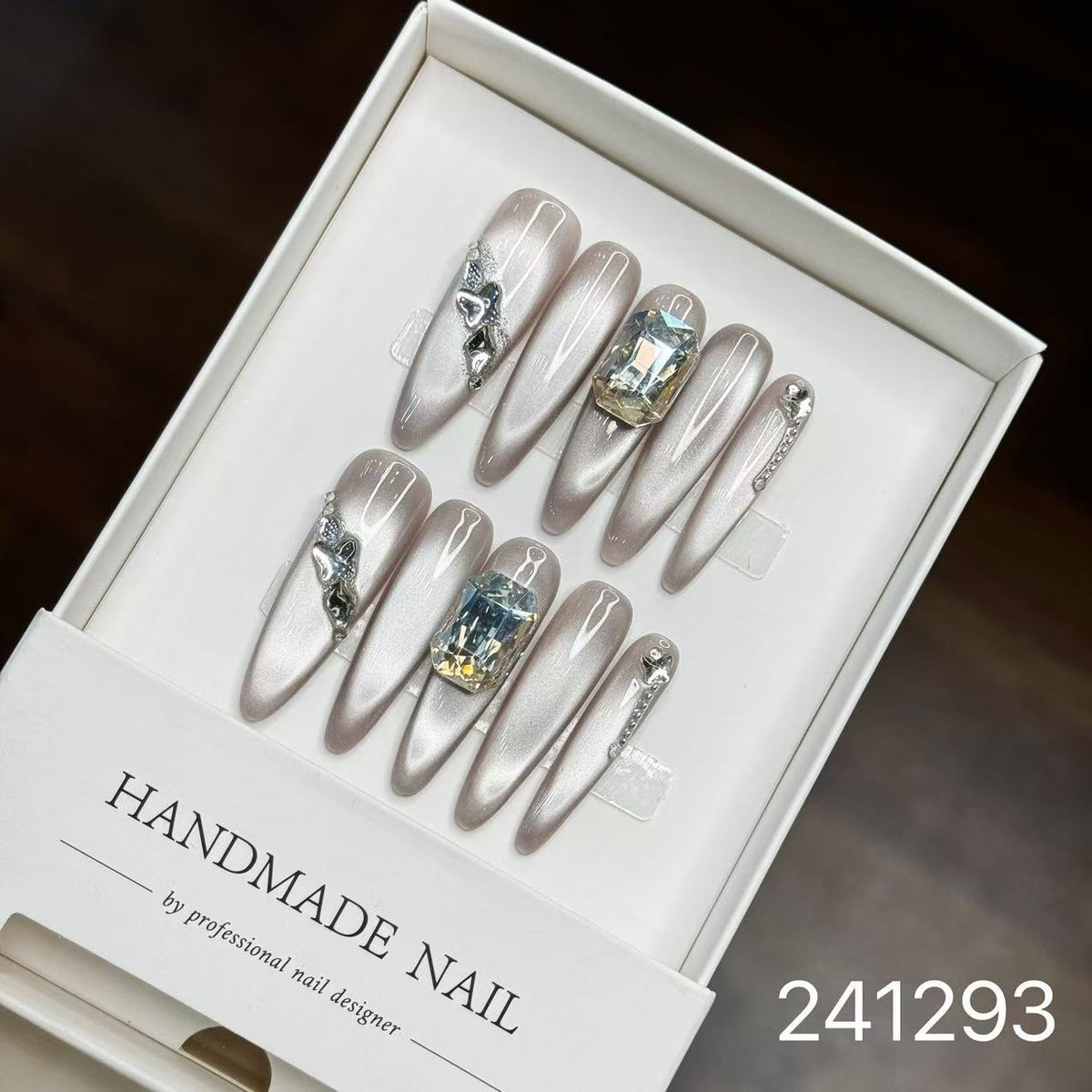 1029- Handmade press on nails fake nails removable