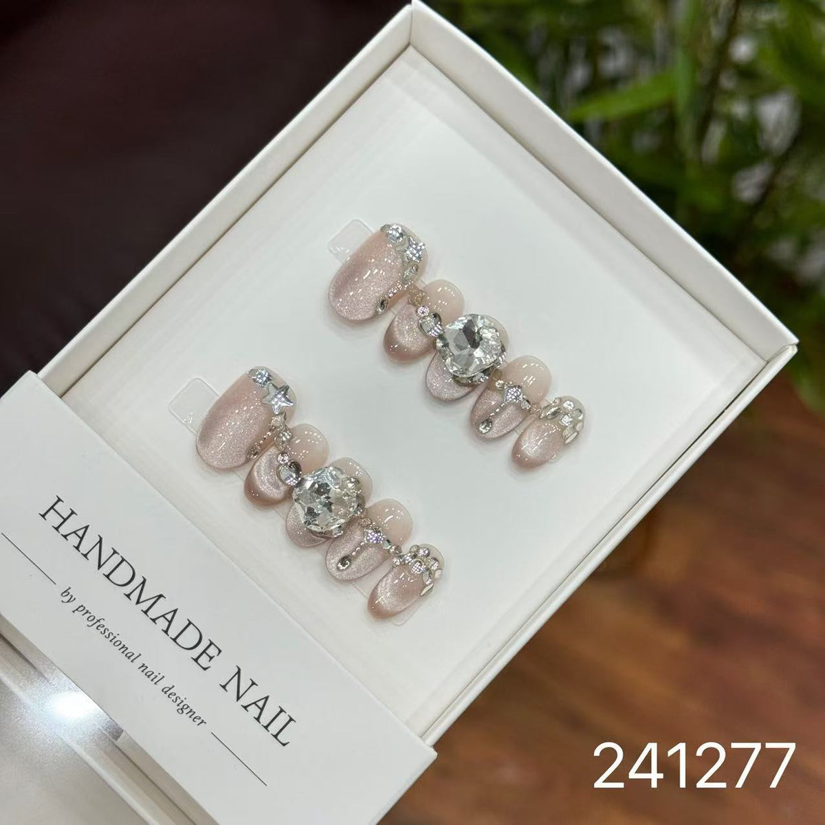1030- Handmade press on nails fake nails removable