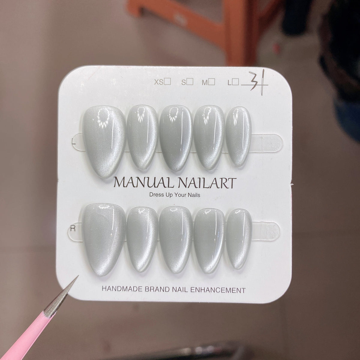 1026- Handmade press on nails fake nails removable