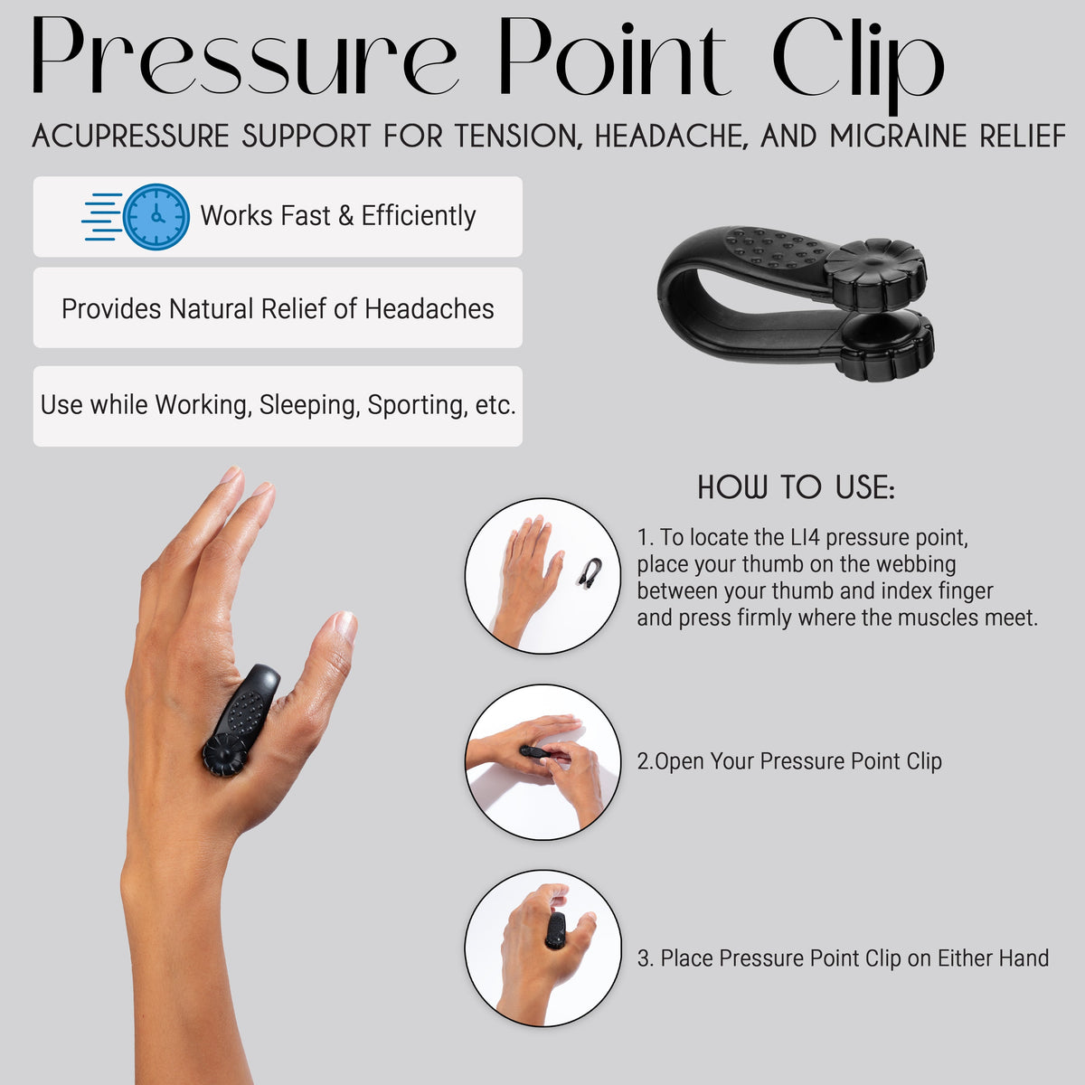 Rise Up and Recover - Migraine Relief 5pc Set