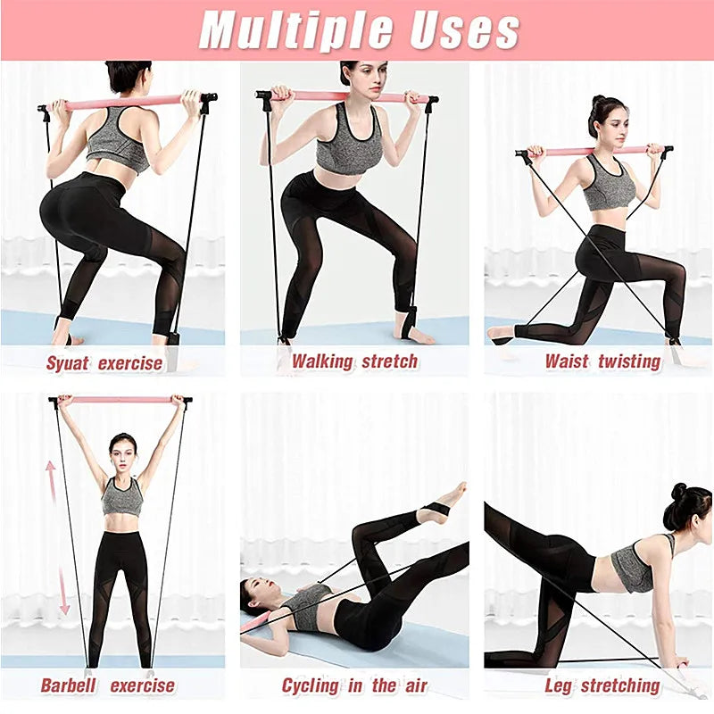 Portable Fitness Stretching Yoga-Pilates Bar