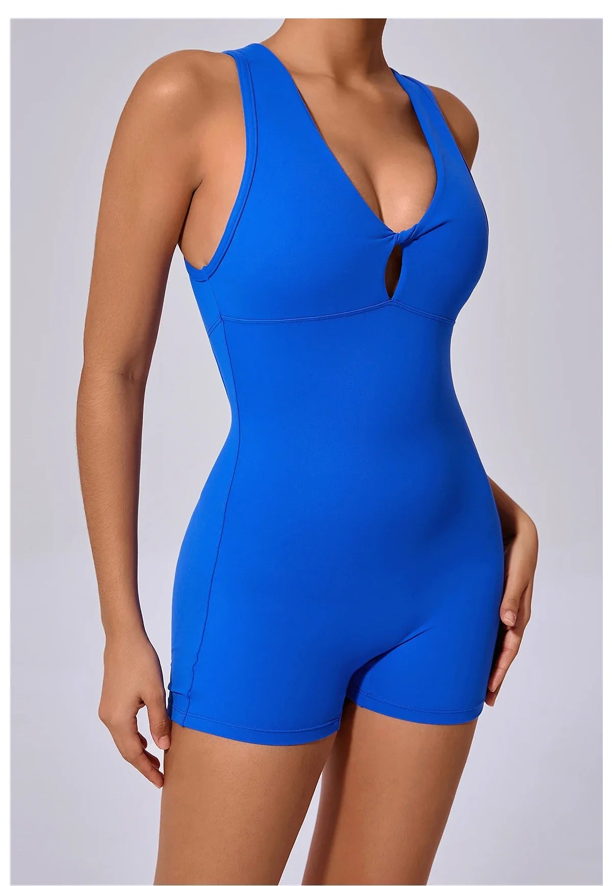 Women's Padded Workout Jumpsuit