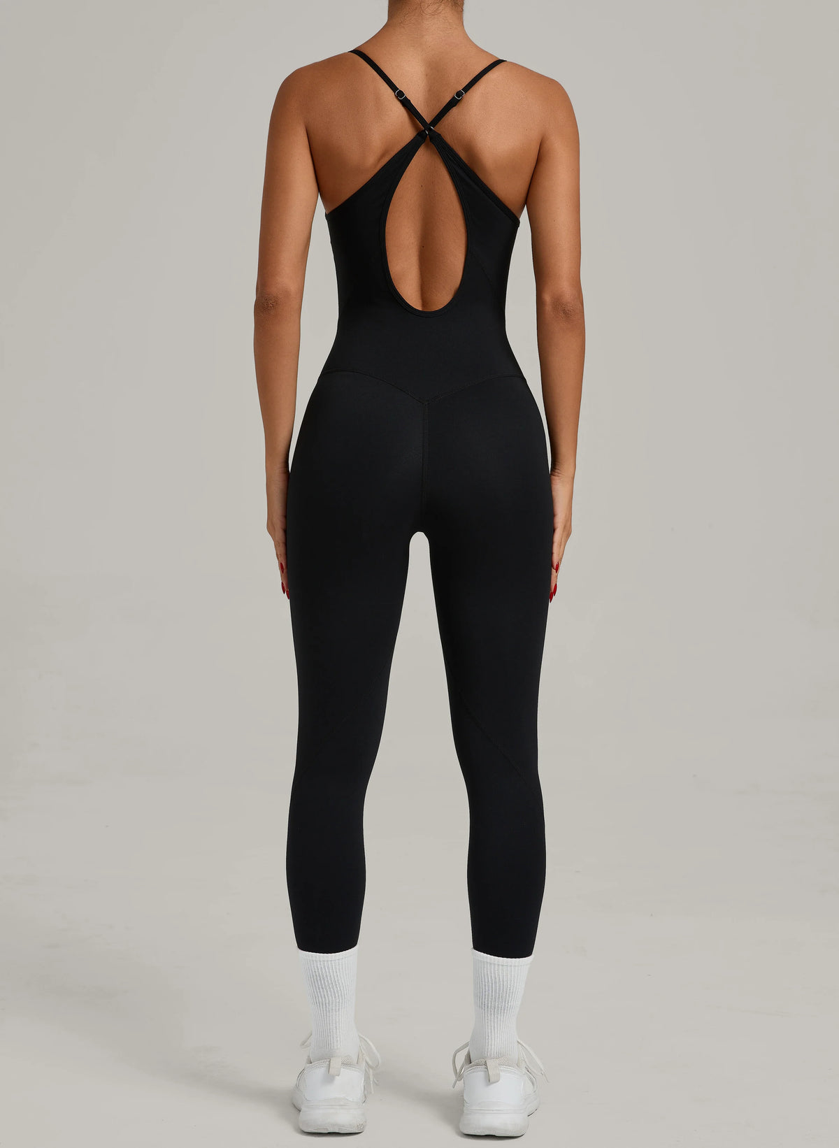 Padded One-Piece Sportswear Women's Jumpsuit