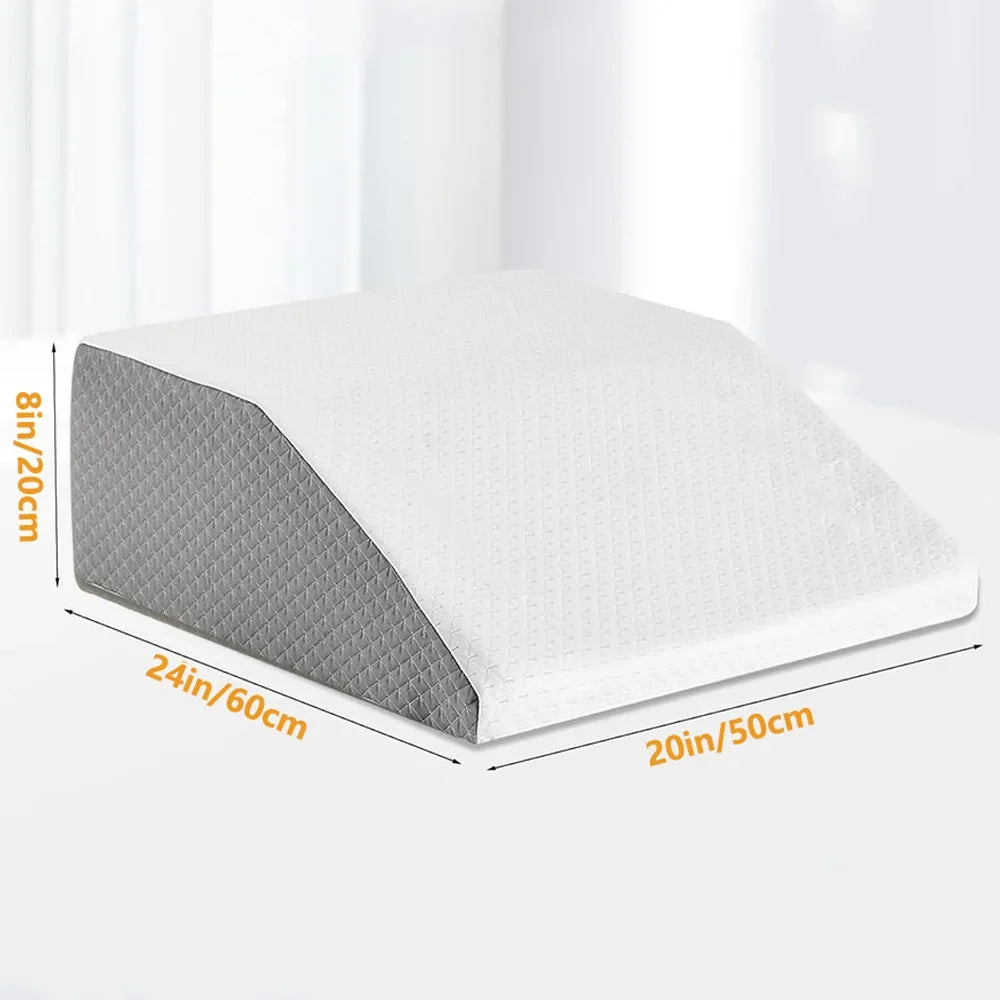 8 inch Memory Foam Leg Wedge Pillow