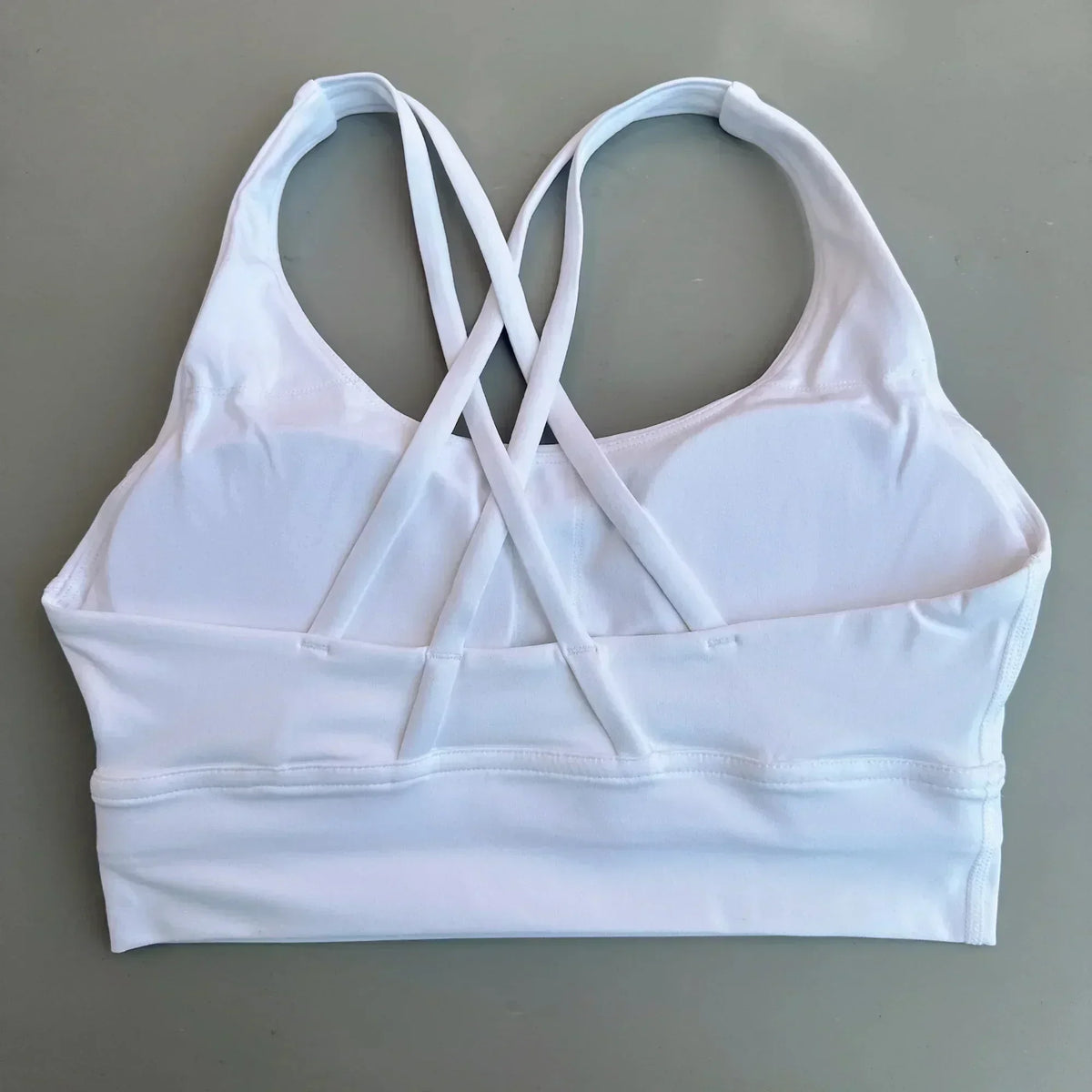Solid Color Women Cross  Fitness sport Bra