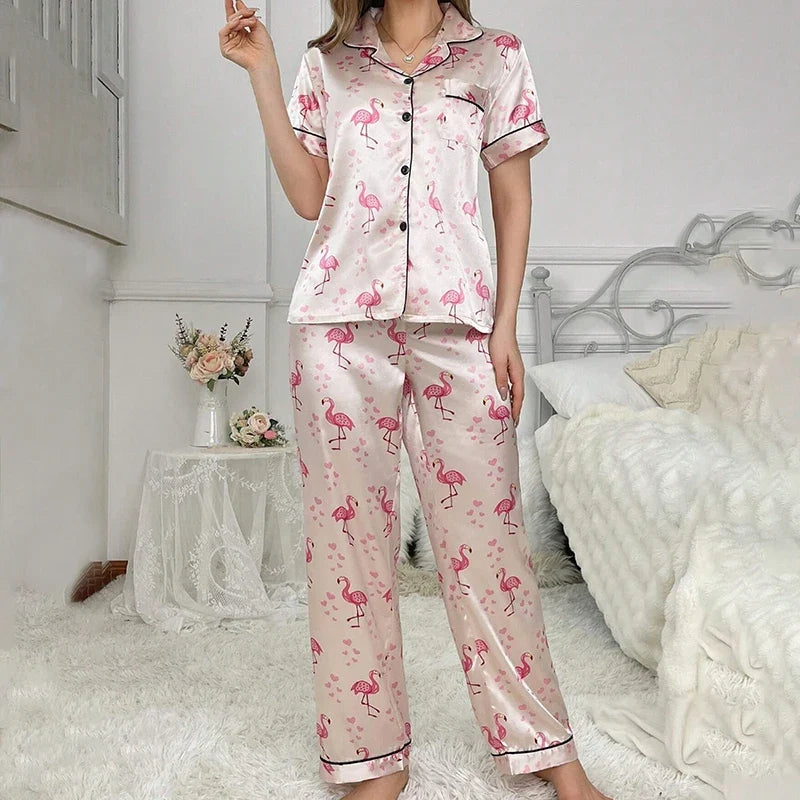 Satin Women's Sleepwear Set