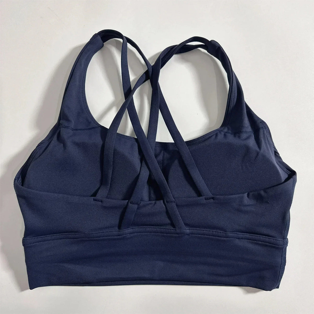 Solid Color Women Cross  Fitness sport Bra