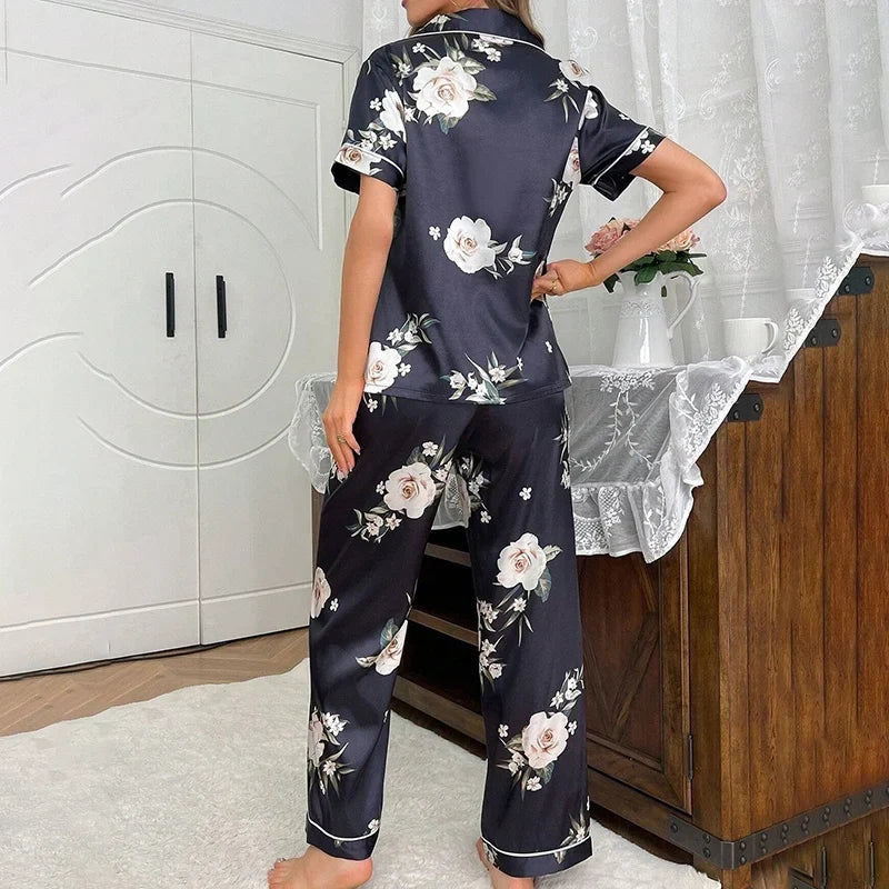 Satin Women's Sleepwear Set