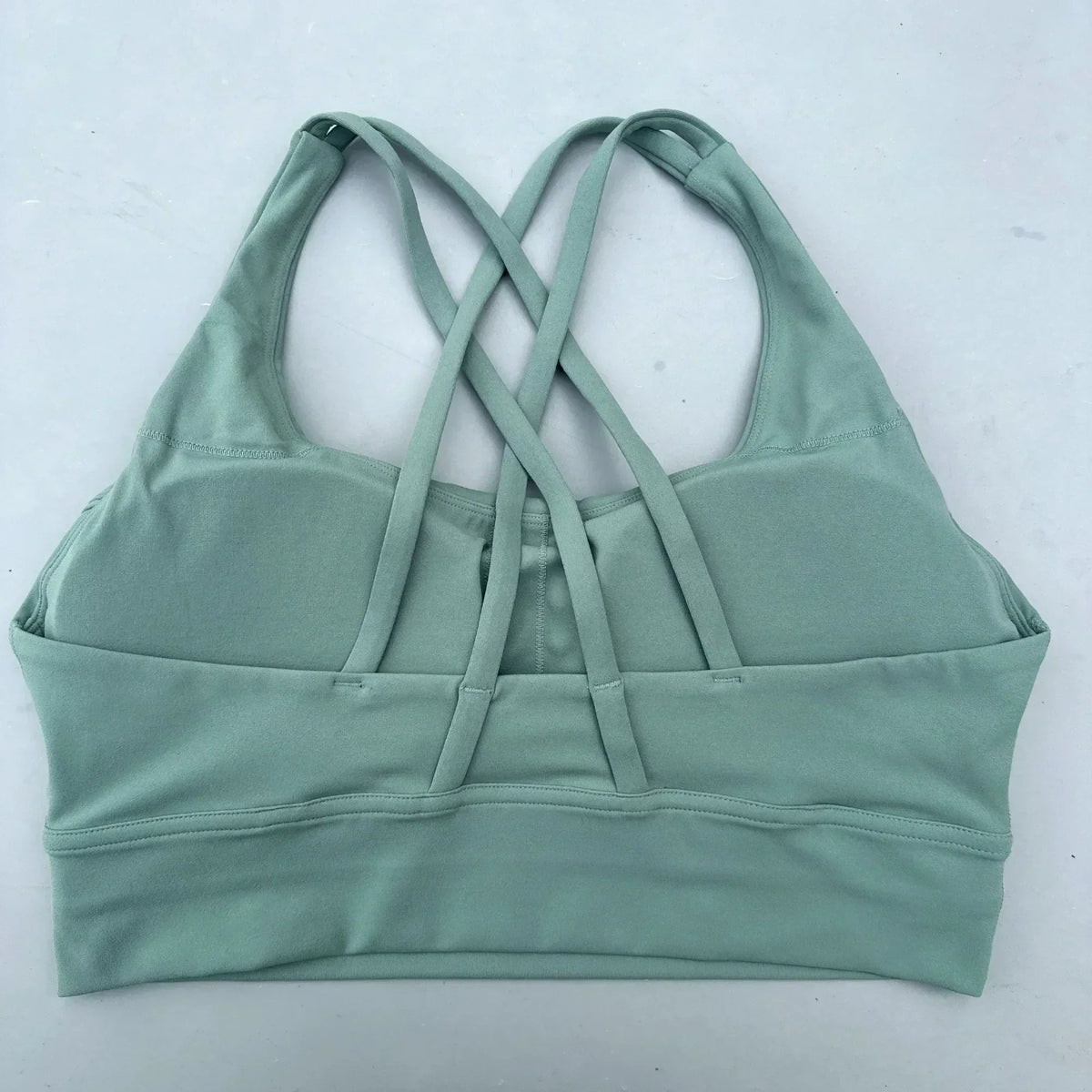 Solid Color Women Cross  Fitness sport Bra