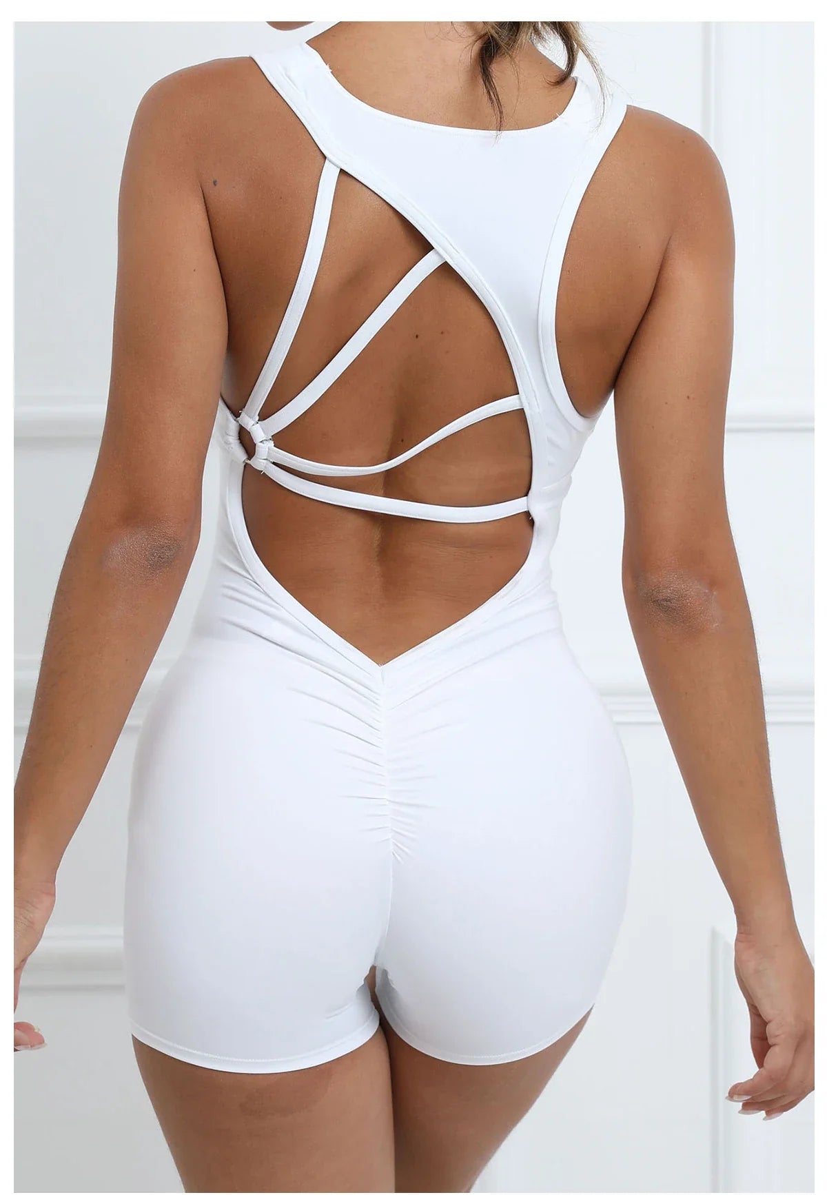 Women's Padded Workout Jumpsuit