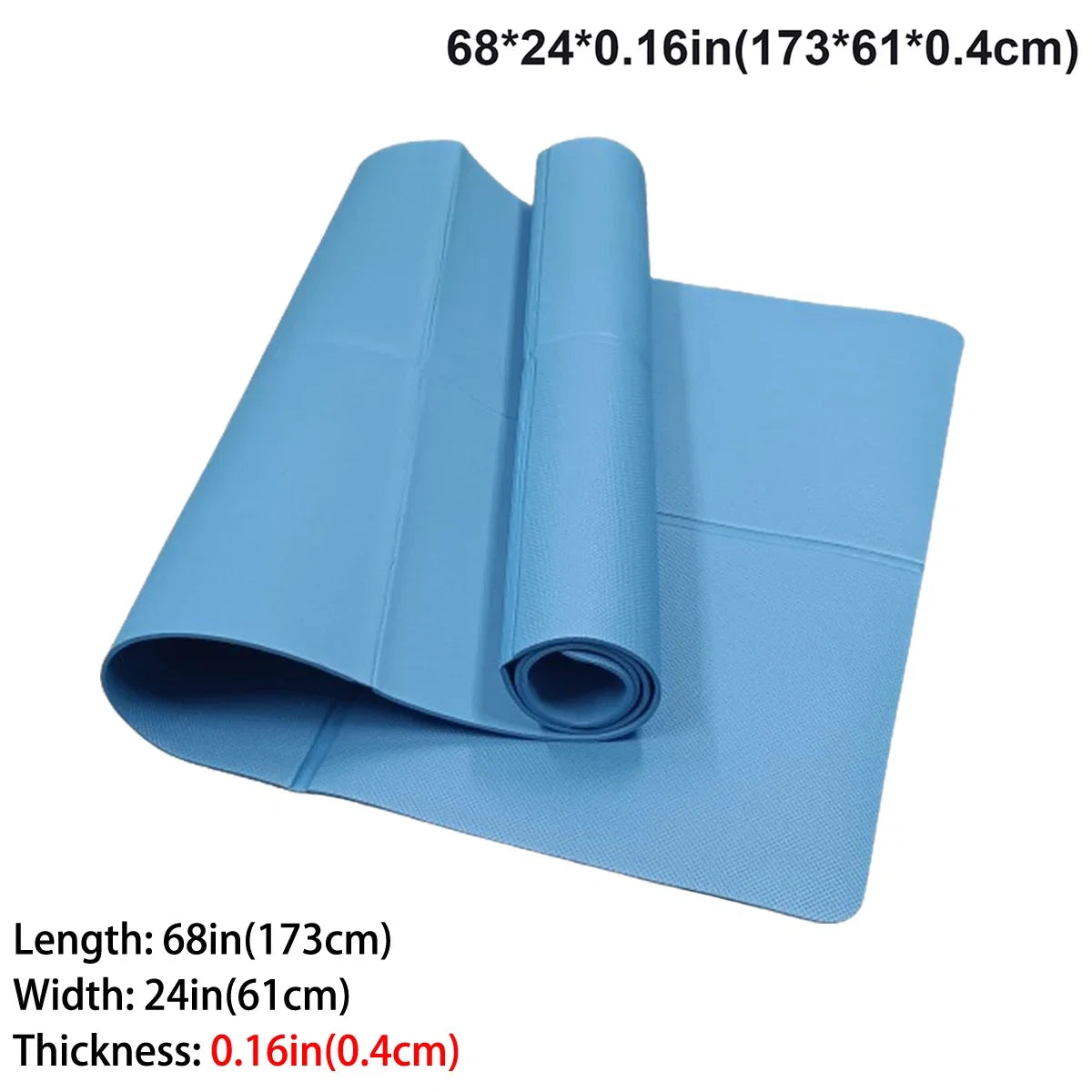 Foldable Eco Friendly Yoga Mat