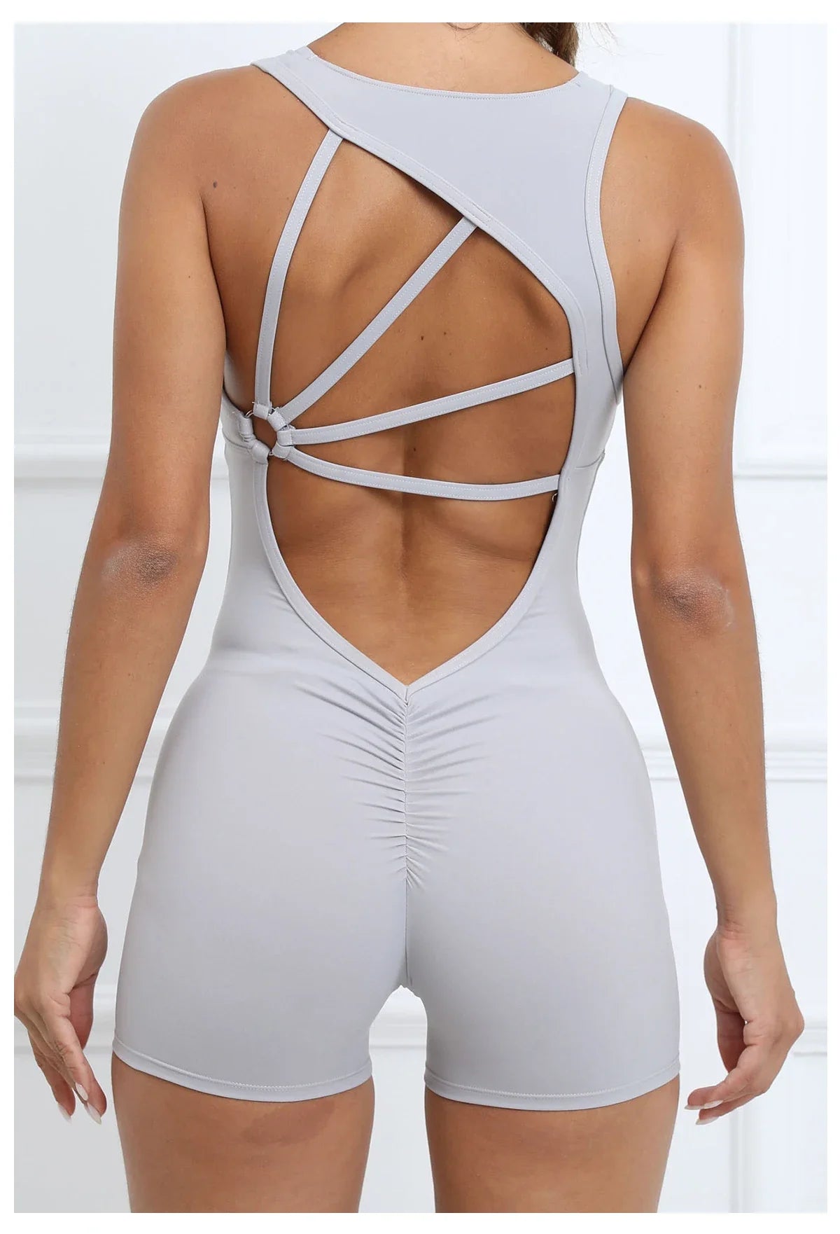 Women's Padded Workout Jumpsuit