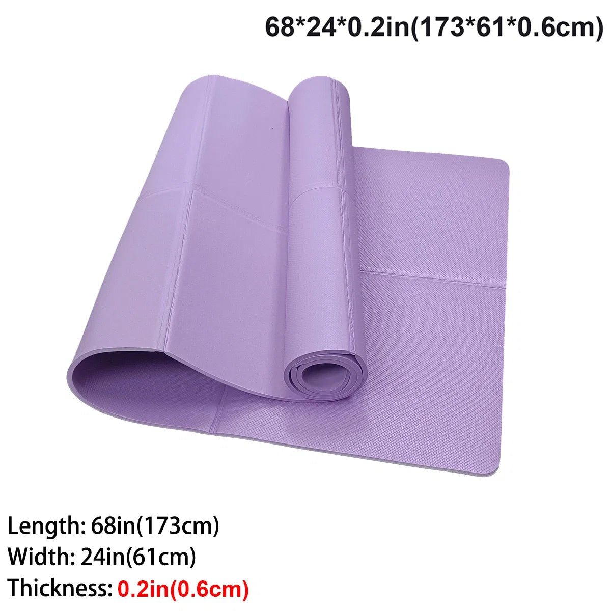 Foldable Eco Friendly Yoga Mat