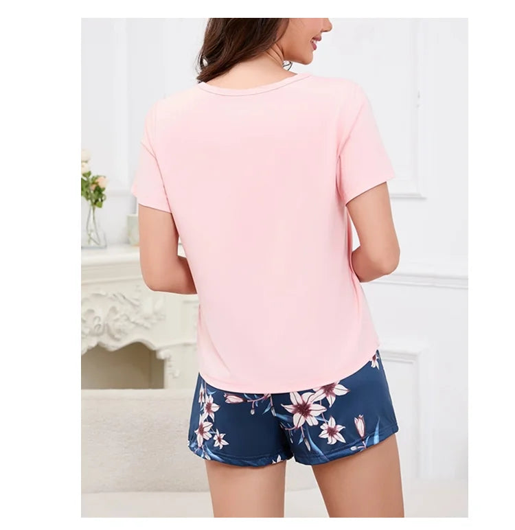Women's Pajamas 3-Piece Sleepwear Set