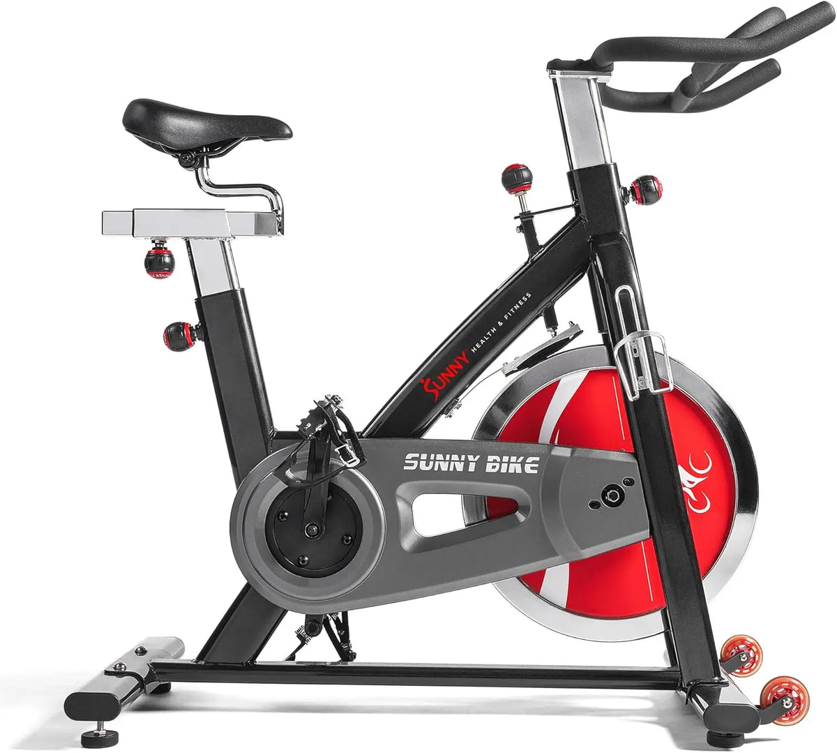 Health & Fitness Heavy-Duty Indoor Stationary Exercise Bike