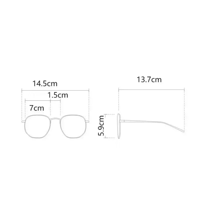 Fashion Big Frame Pilot Brown Sunglasses