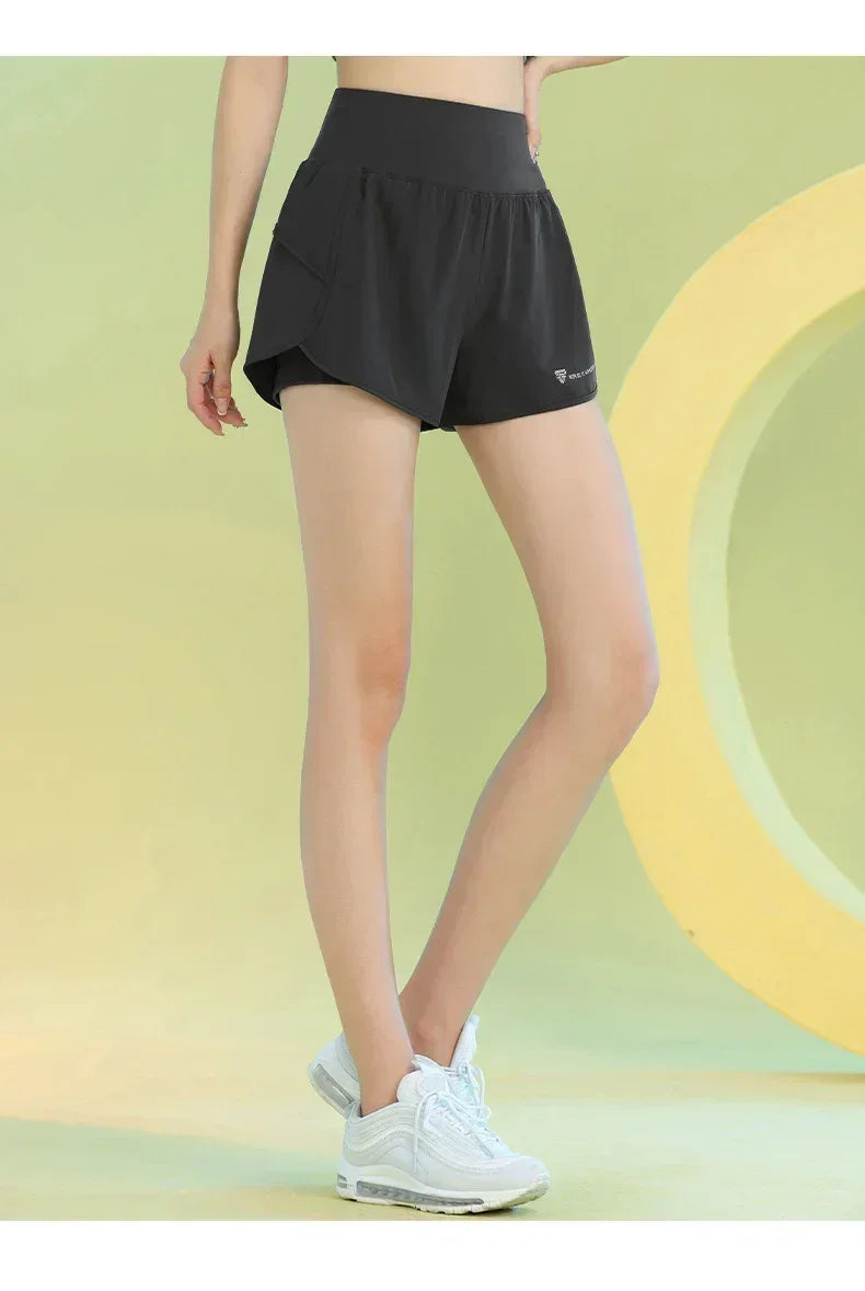Yoga Shorts for Women Lightweight Gym Cycling Workout Shorts