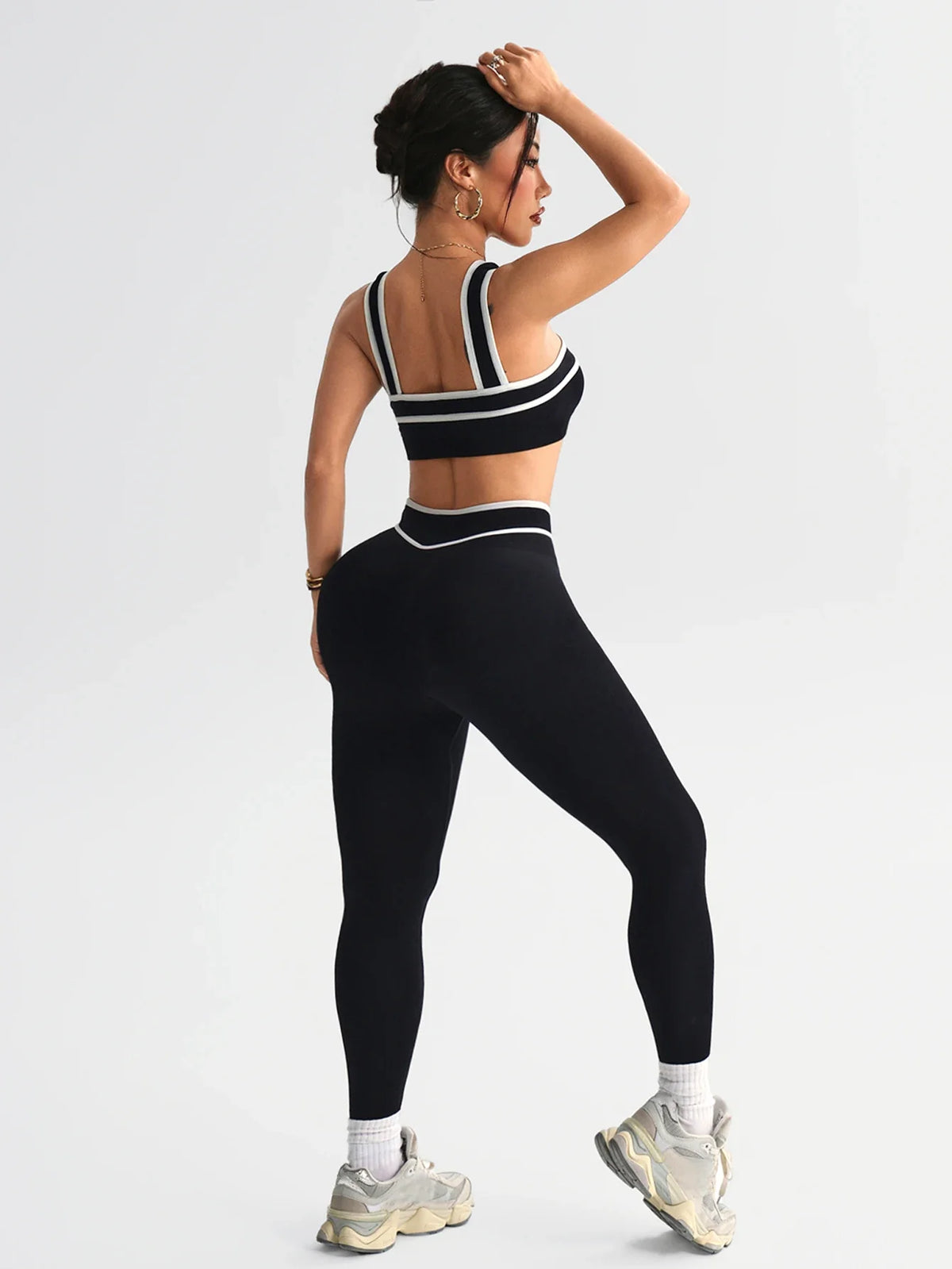 2 pcs Women Seamless Outfit