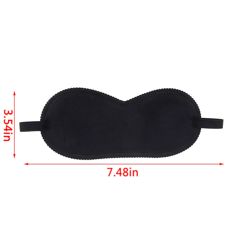Cute Panda Eye Mask | Plush Sleep Eye Cover for Travel