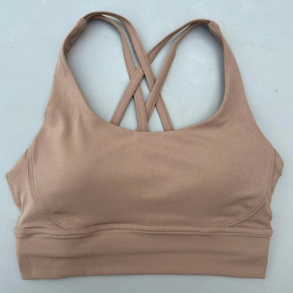 Solid Color Women Cross  Fitness sport Bra