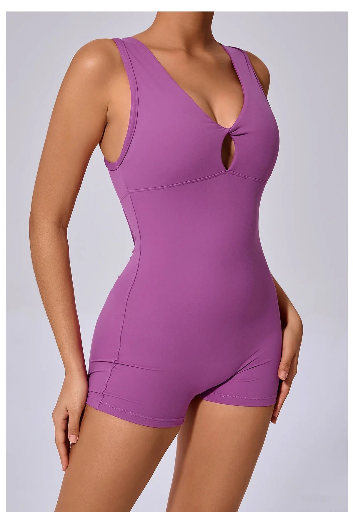 Women's Padded Workout Jumpsuit