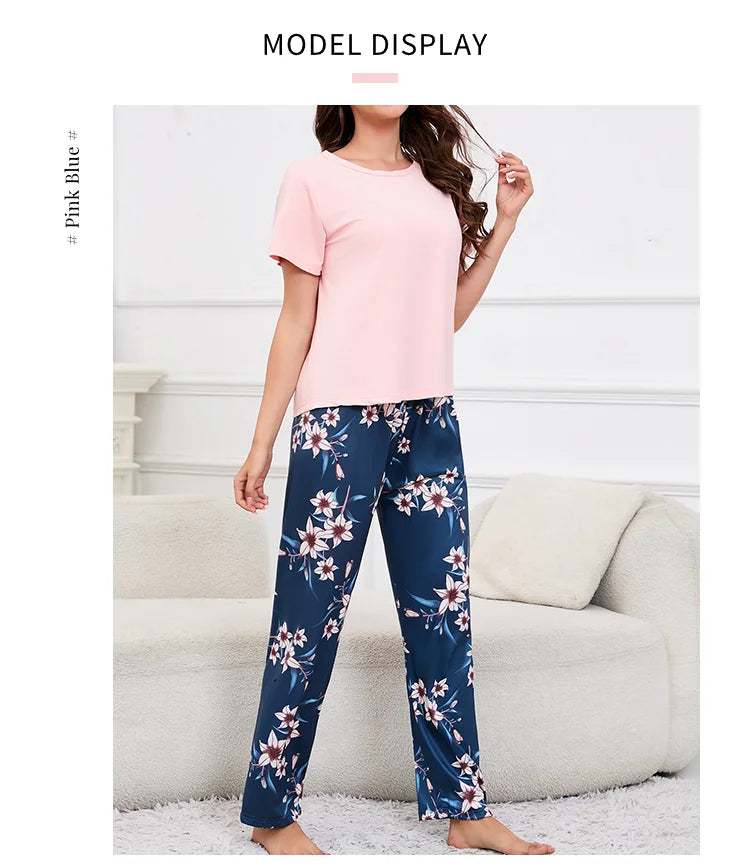 Women's Pajamas 3-Piece Sleepwear Set