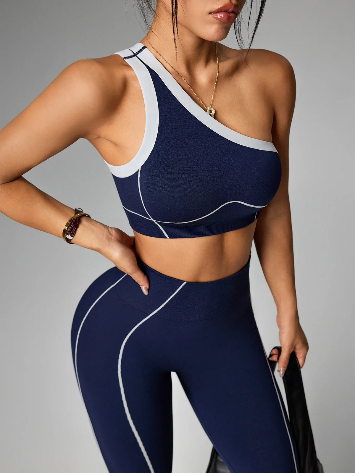 2 pcs Women Seamless Yoga Sets