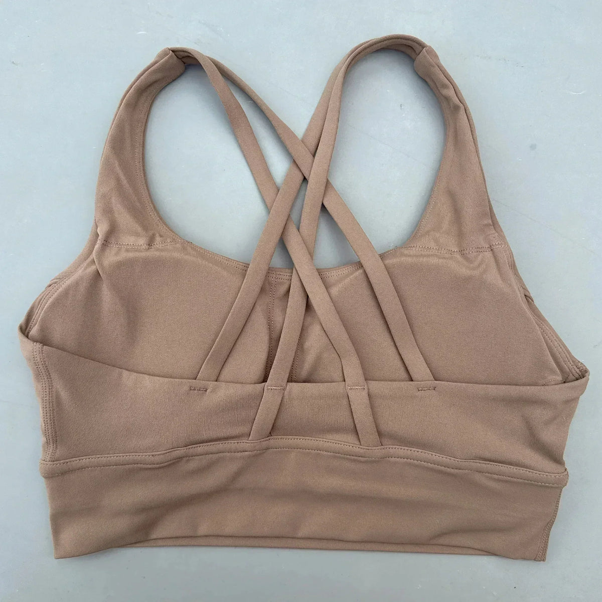Solid Color Women Cross  Fitness sport Bra