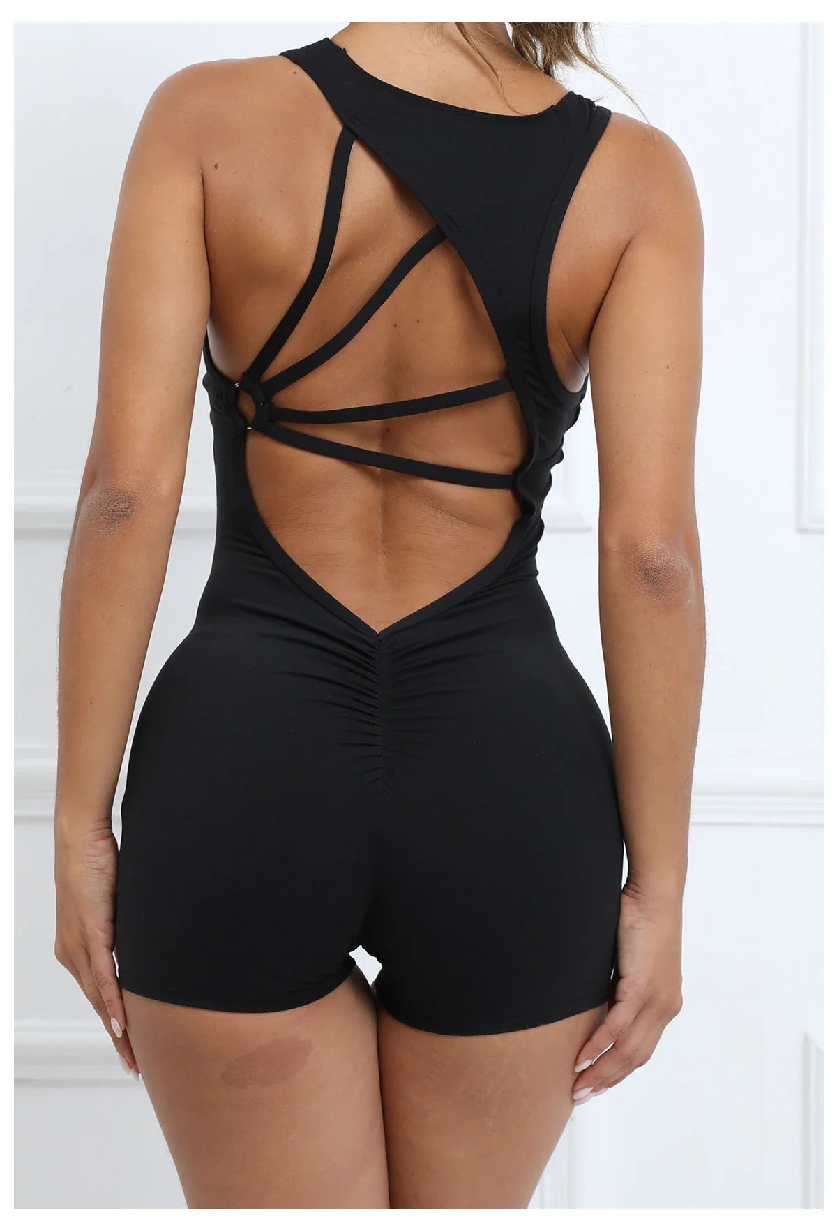 Women's Padded Workout Jumpsuit