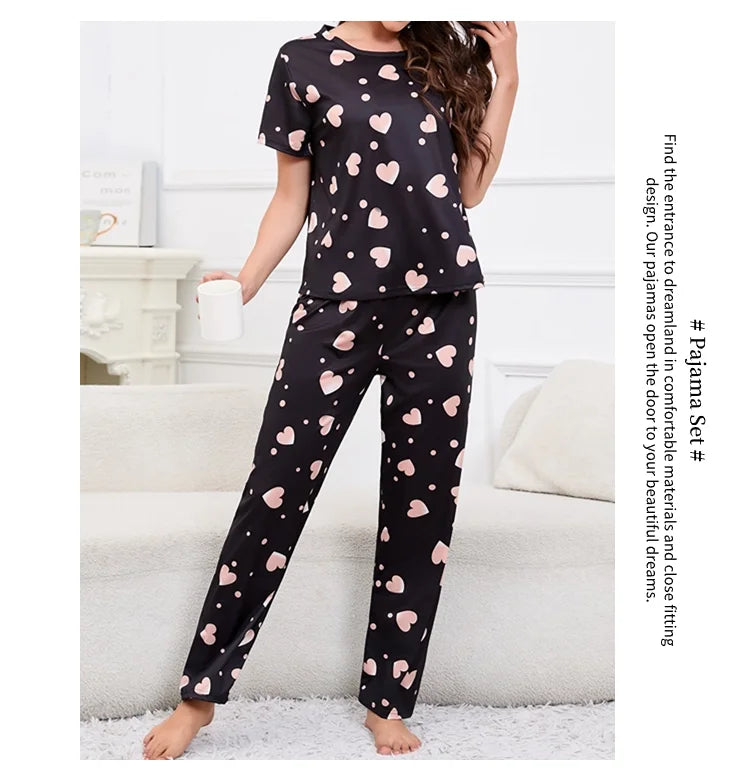 Women's Pajamas 3-Piece Sleepwear Set