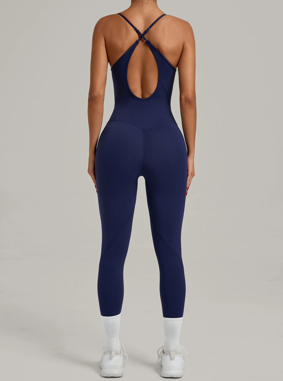 Padded One-Piece Sportswear Women's Jumpsuit