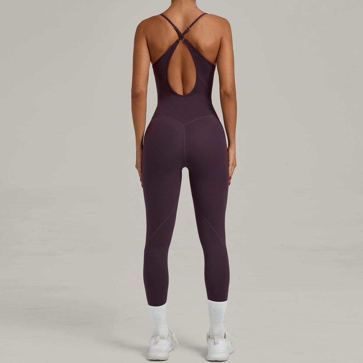 Padded One-Piece Sportswear Women's Jumpsuit