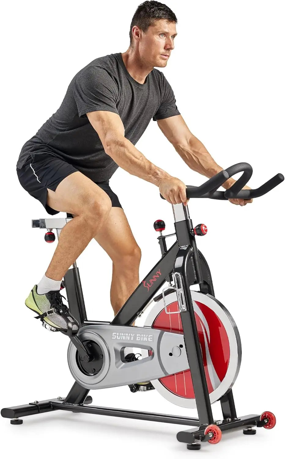 Health & Fitness Heavy-Duty Indoor Stationary Exercise Bike