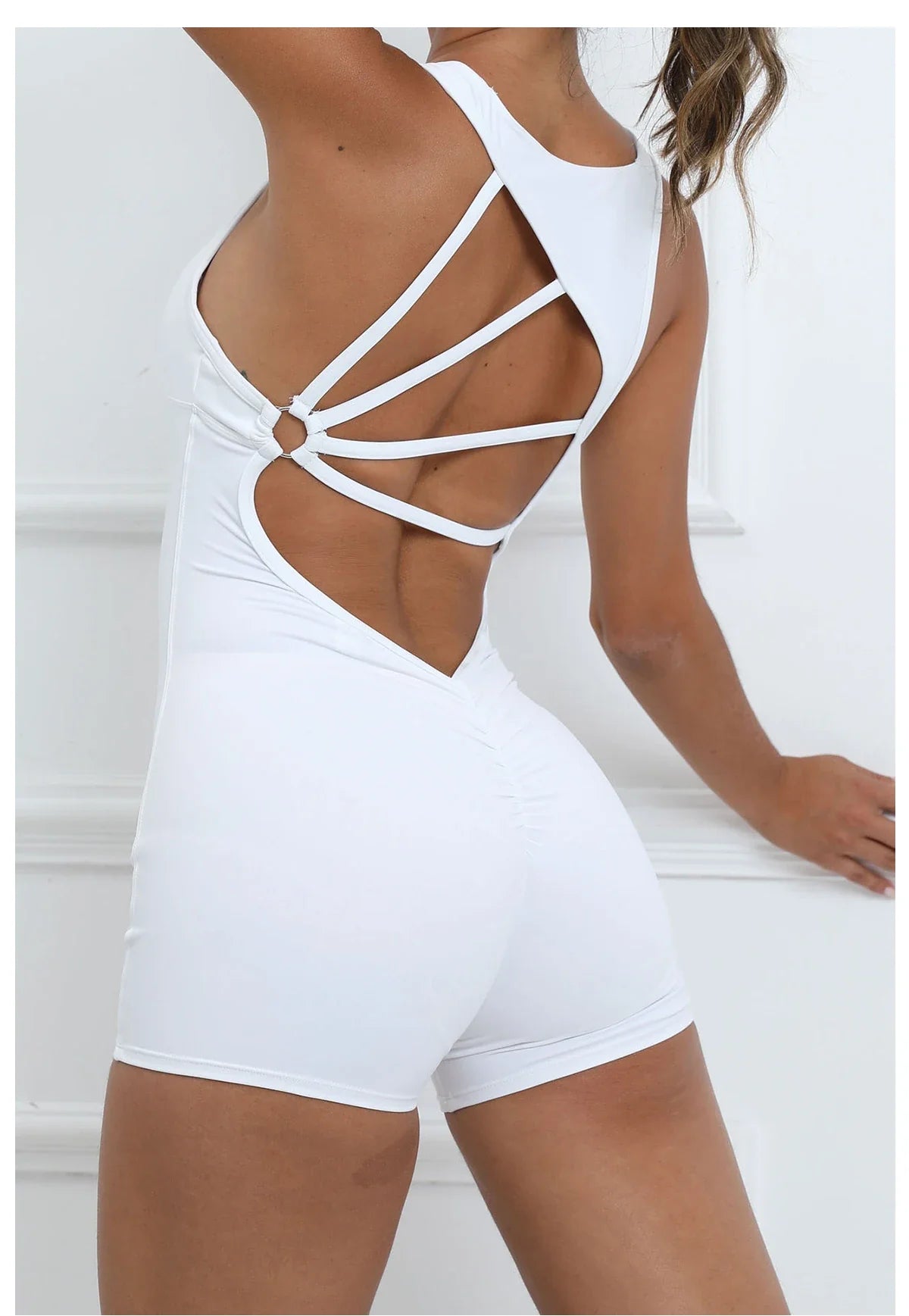 Women's Padded Workout Jumpsuit