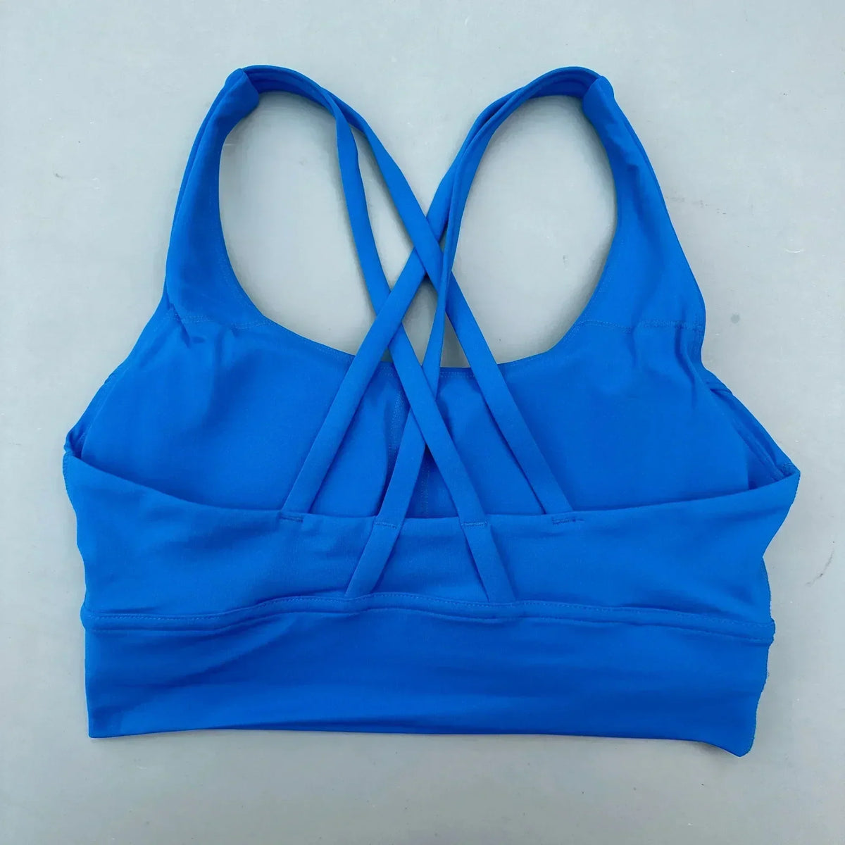 Solid Color Women Cross  Fitness sport Bra