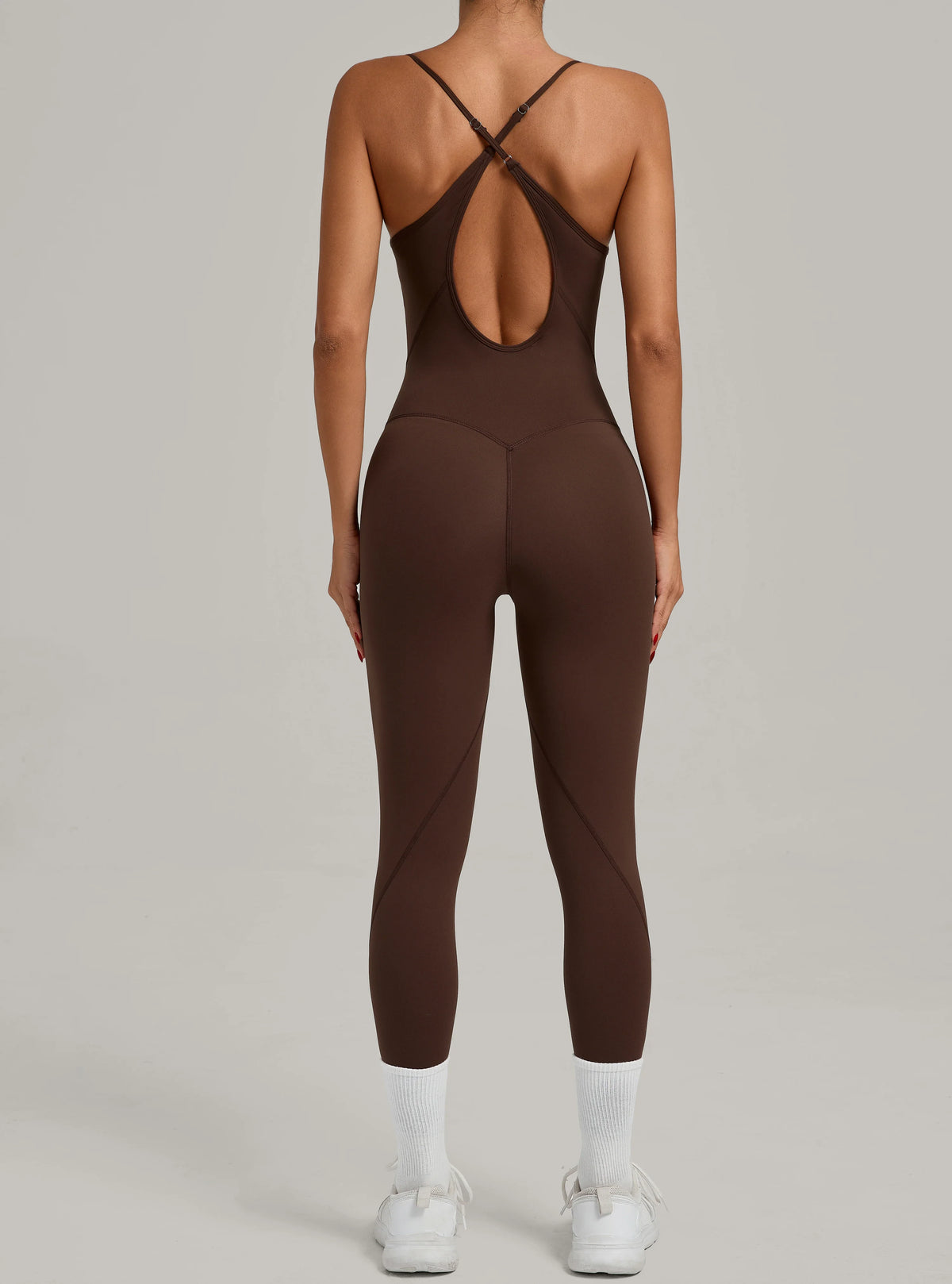 Padded One-Piece Sportswear Women's Jumpsuit