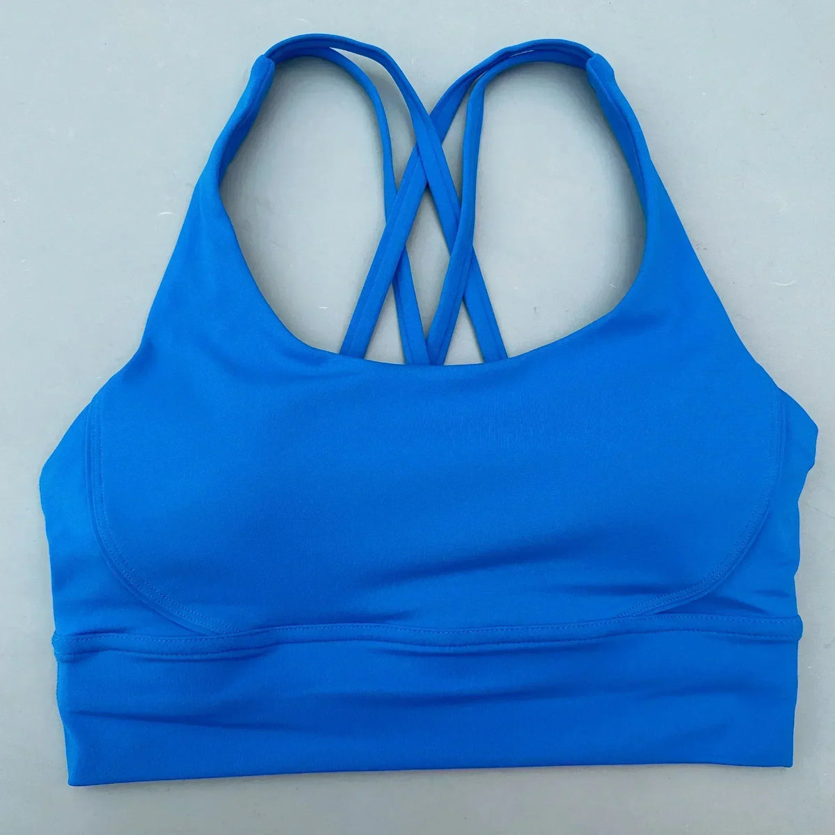 Solid Color Women Cross  Fitness sport Bra