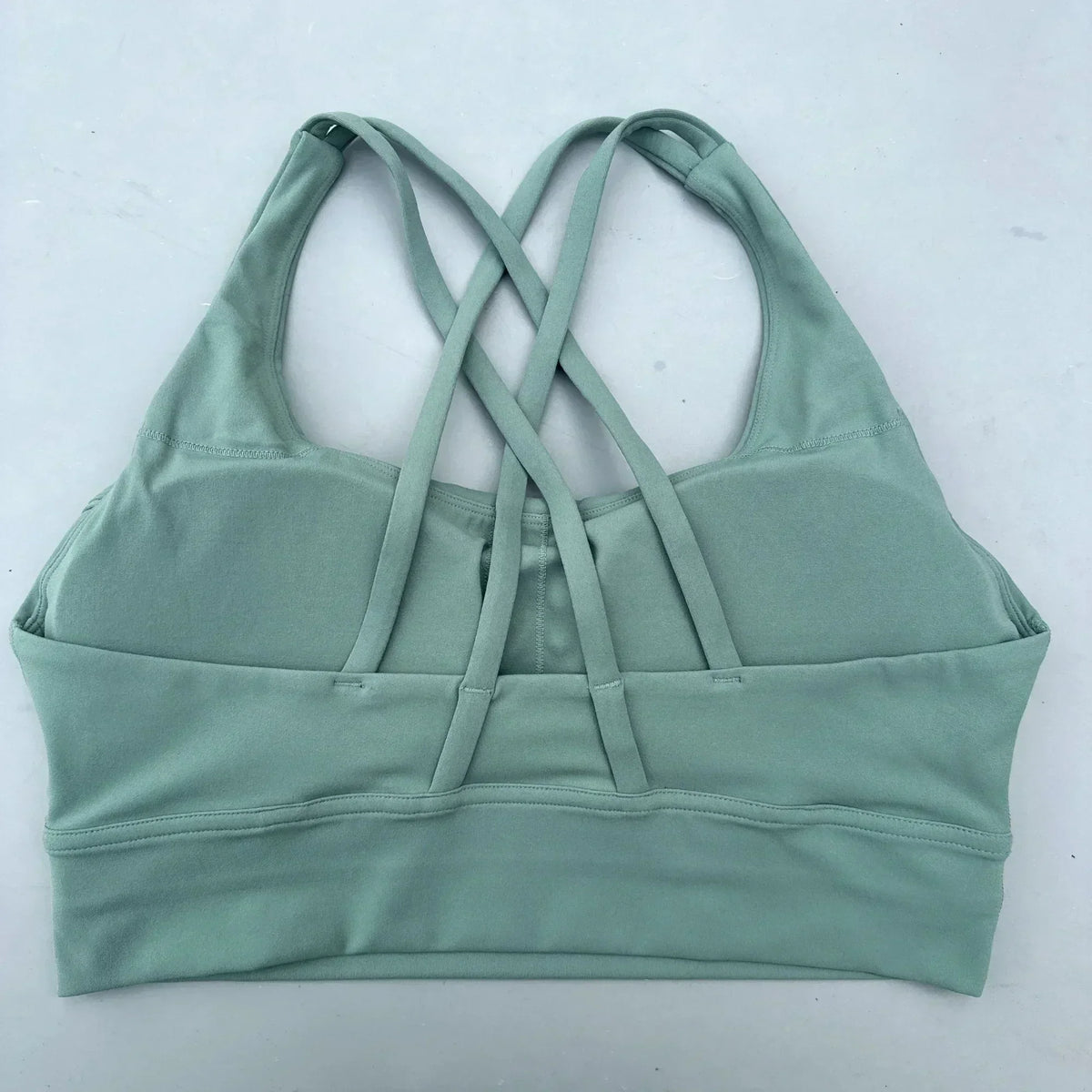Solid Color Women Cross  Fitness sport Bra