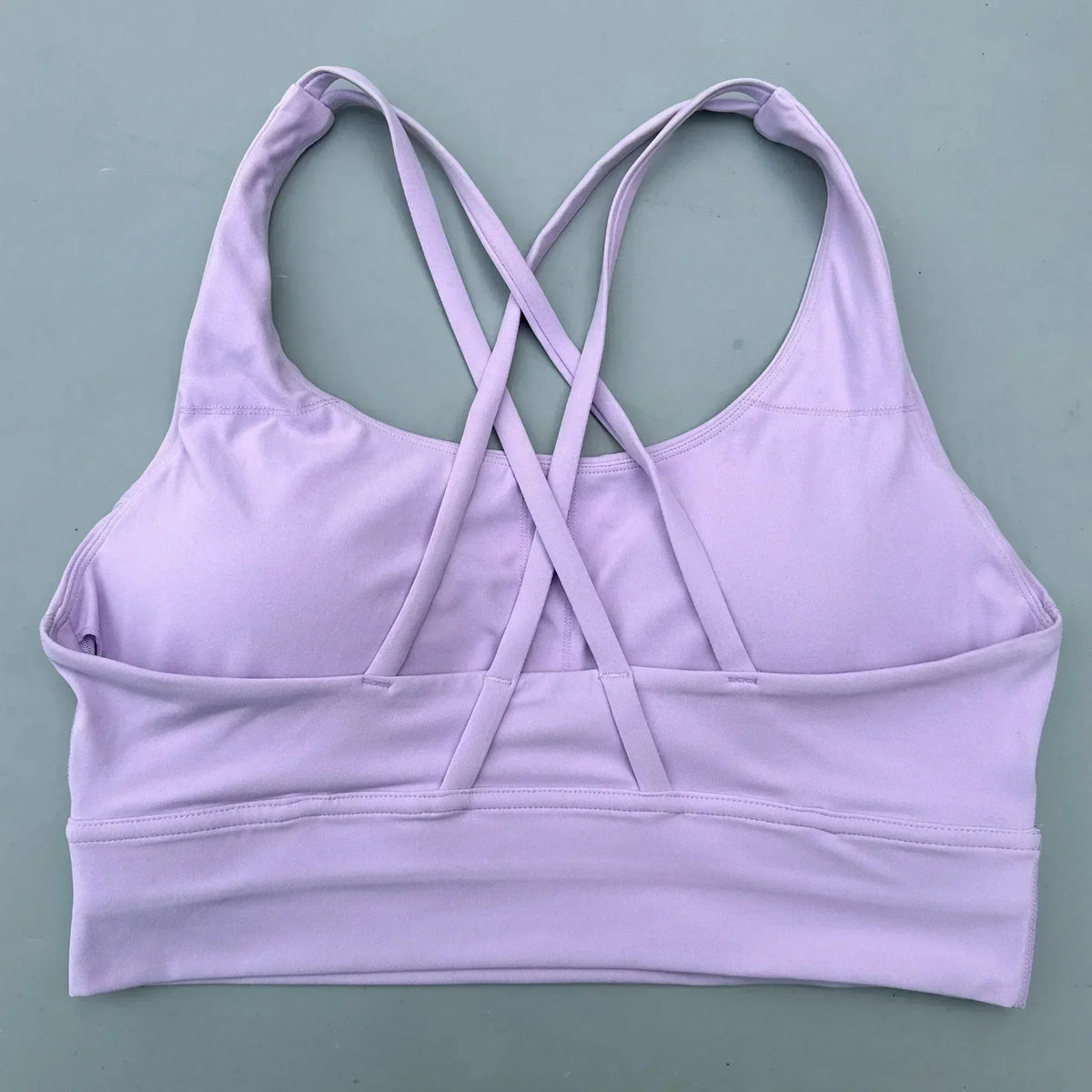 Solid Color Women Cross  Fitness sport Bra