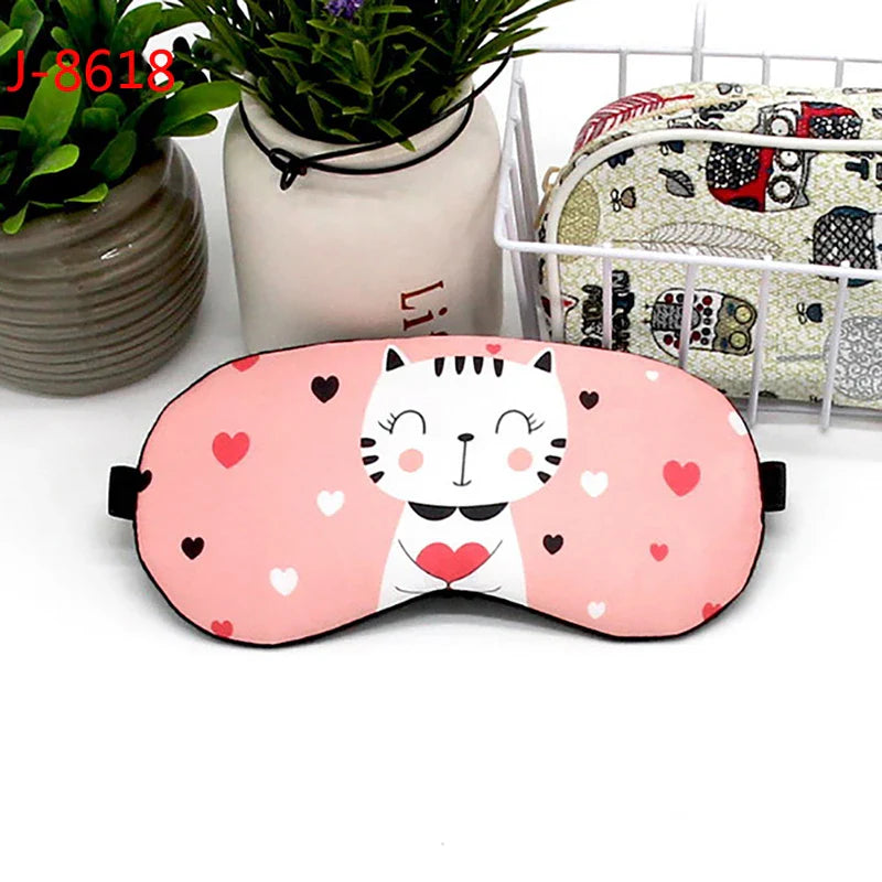 Cute Panda Eye Mask | Plush Sleep Eye Cover for Travel