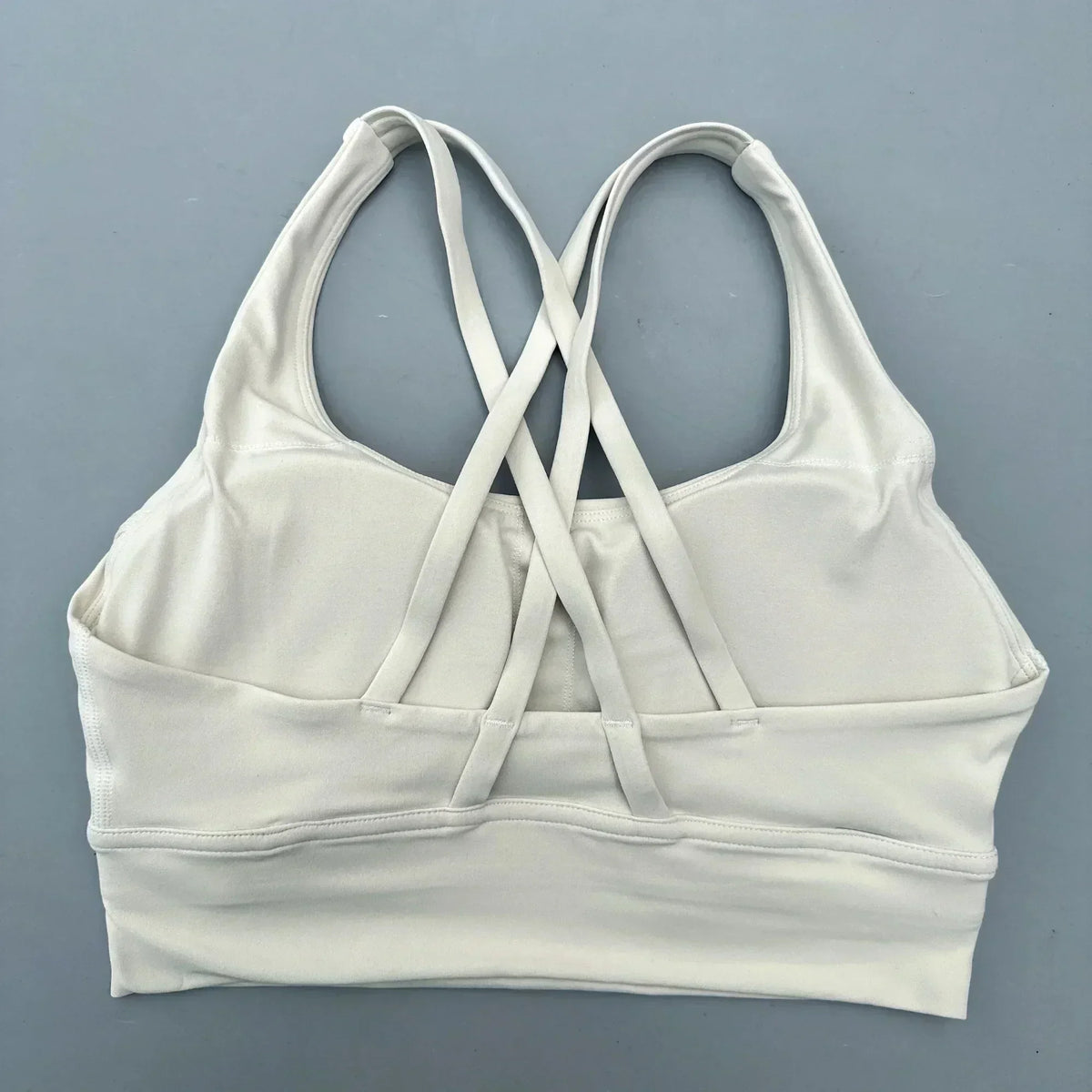 Solid Color Women Cross  Fitness sport Bra