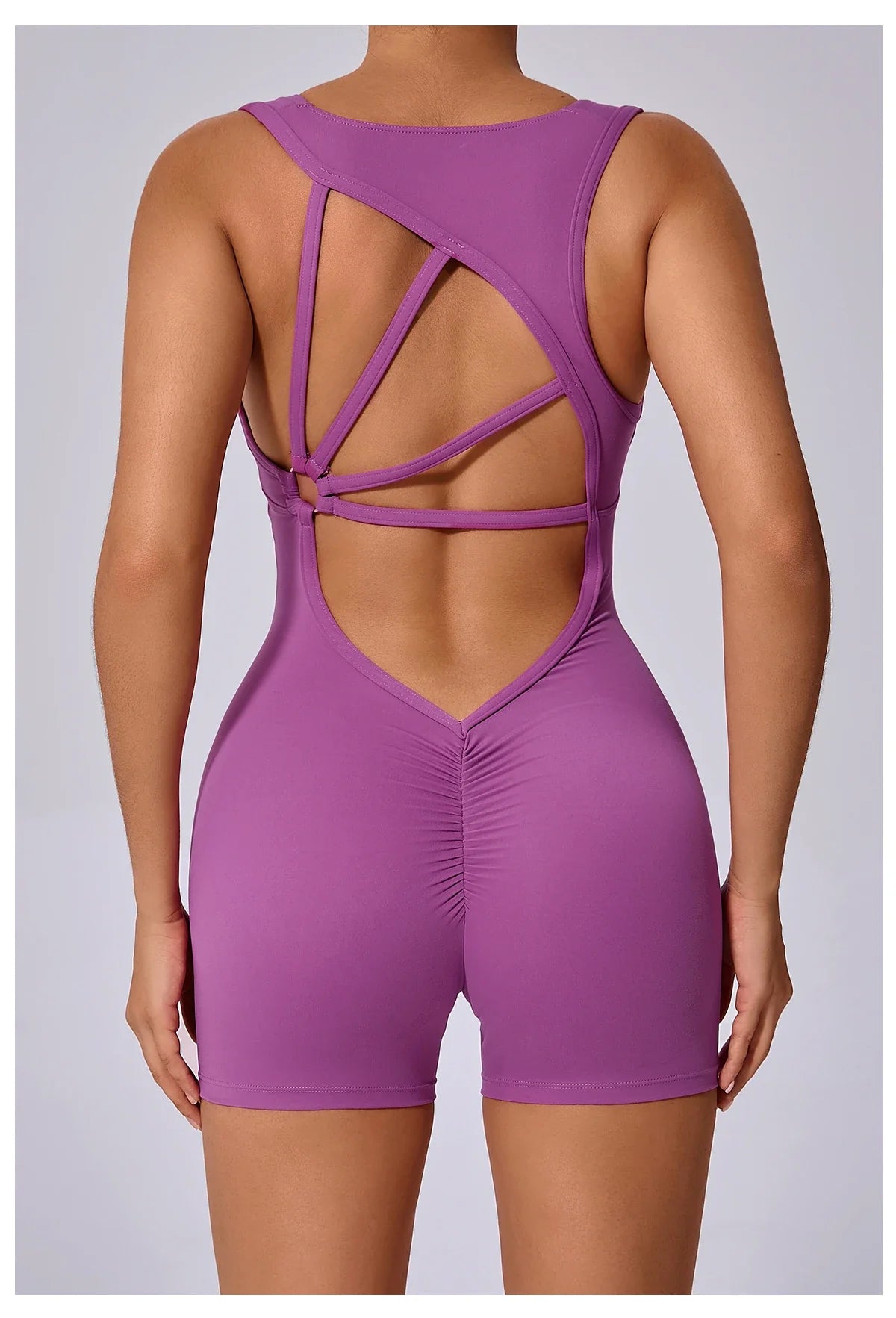 Women's Padded Workout Jumpsuit