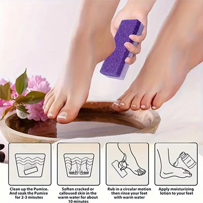1Pcs/10Pcs Foot Scrubbing Stone