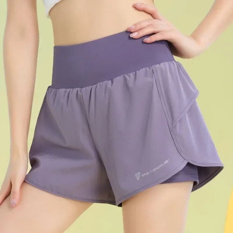 Yoga Shorts for Women Lightweight Gym Cycling Workout Shorts