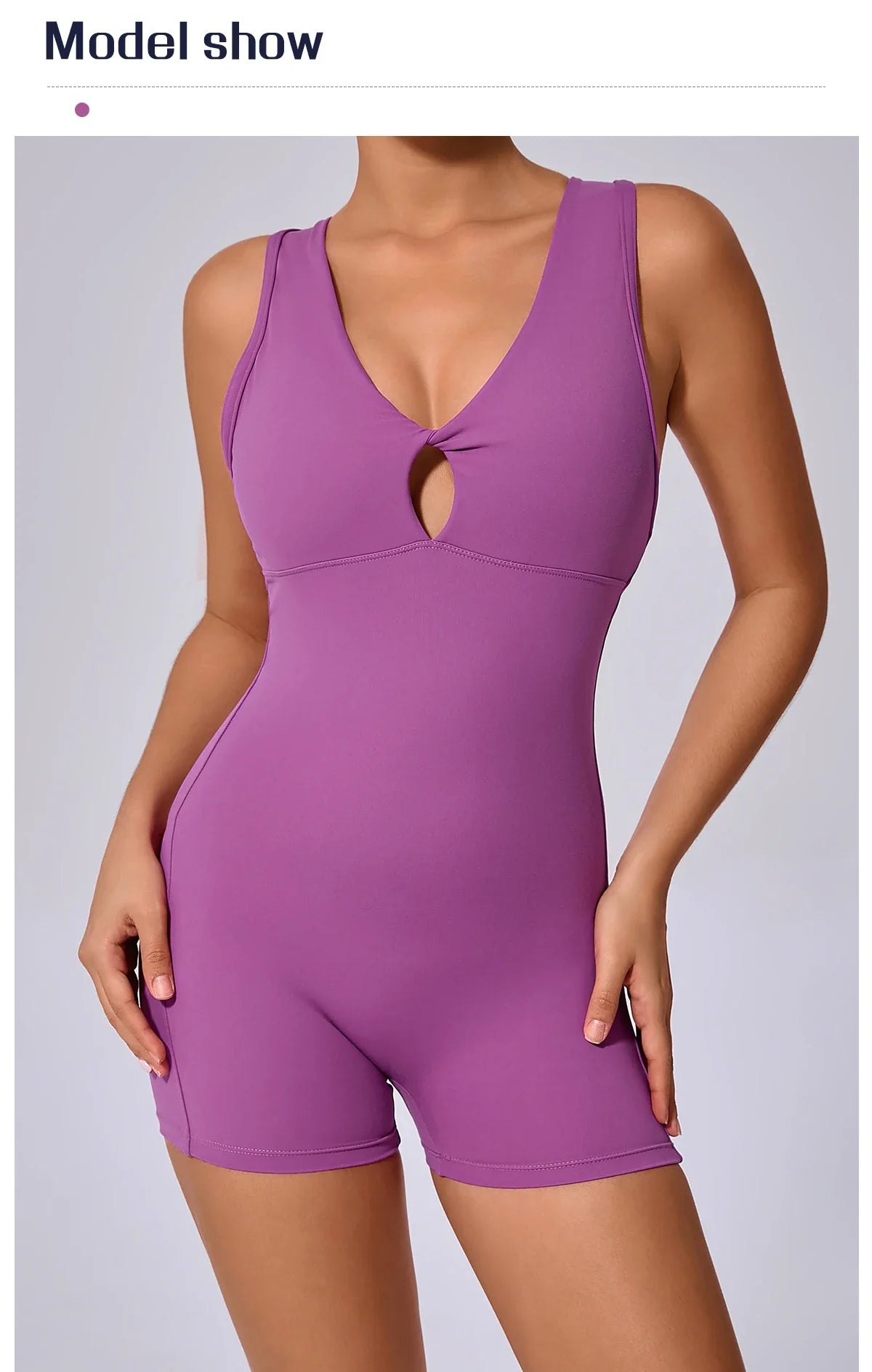 Women's Padded Workout Jumpsuit