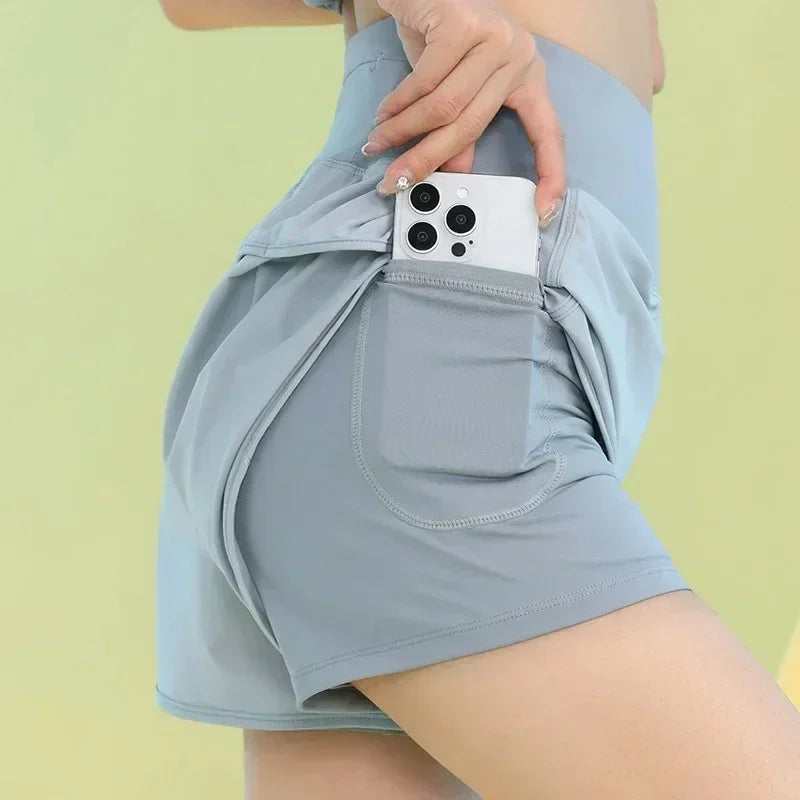 Yoga Shorts for Women Lightweight Gym Cycling Workout Shorts